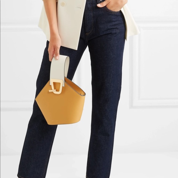 Danse Lente Johnny Bucket Bag(Carmel/White) - Picture 5 of 8